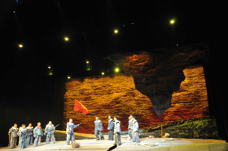 大型話劇《紅旗渠》 首次在鄭州與觀眾見面