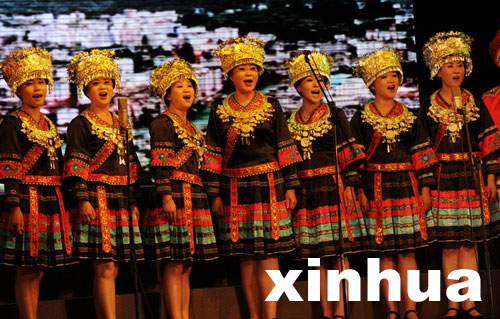 恩施舉辦民歌大家唱晚會