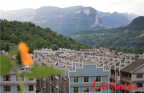 建始：移民新鎮風光美如畫