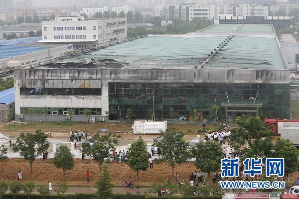 武漢“7·12”火災死亡人數增至14人（圖）