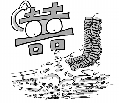 武漢專項整治禁鞭 紅白喜事違禁放鞭罰500元