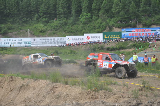2012全國汽車場地越野錦標賽吉林白山站開賽