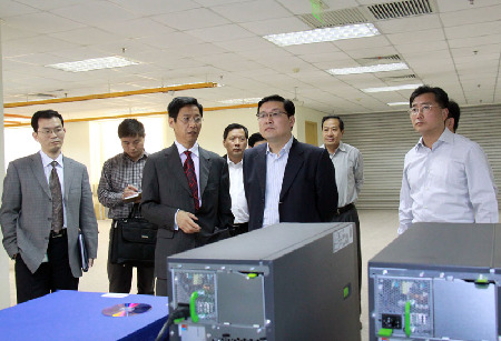 周謙調研西門子電站力促智能電網集群發展