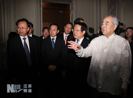 范曾畫展揭開巴黎江蘇文化年南通文化節(jié)帷幕