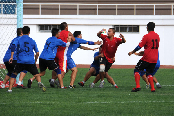 東道主選手積極備戰