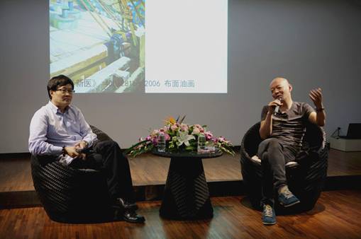 藝術(shù)家岳敏君首次在成都辦個展