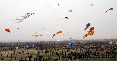 海內外風箏高手齊聚濰坊國際風箏會