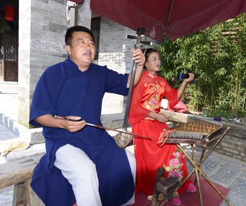 臺兒莊古城重建工程圓滿竣工爭創世界文化遺產