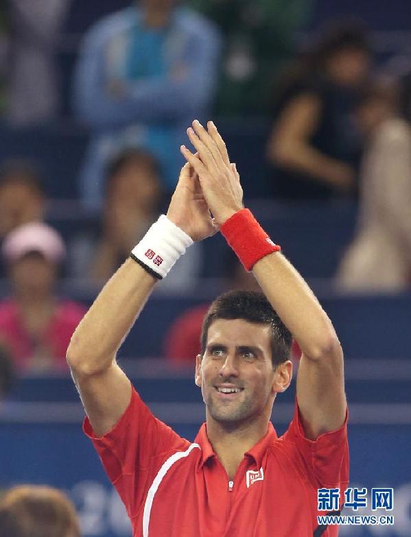 網球——上海大師賽：焦科維奇對陣默里