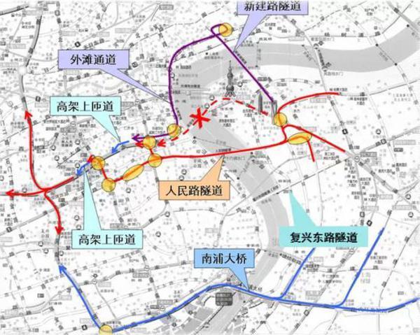延安東路隧道3月14日起大修 9條公交線將繞行改道