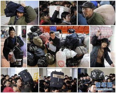 家的召喚 2011年春運讓你動容的瞬間