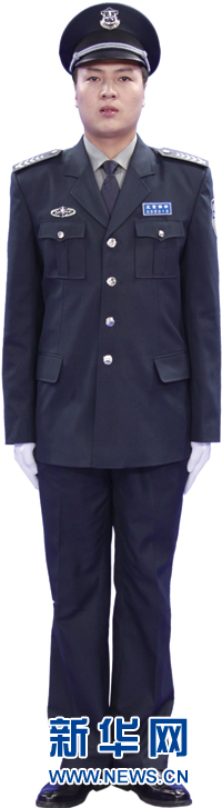 全國保安將換著新式服裝和統一標志(組圖)