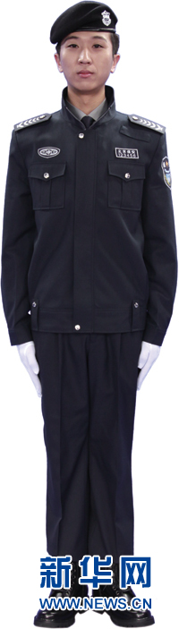 全國保安將換著新式服裝和統一標志(組圖)