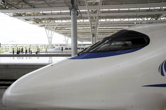 鐵道部:我國將全面下調高鐵運行時速