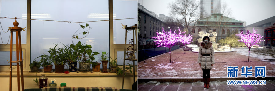 [特別視野]鏡頭記錄霧霾中的北京人