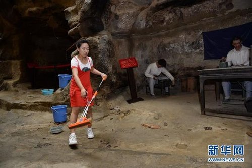 延安多處革命舊址遭浸水破壞 出現垮塌(圖)