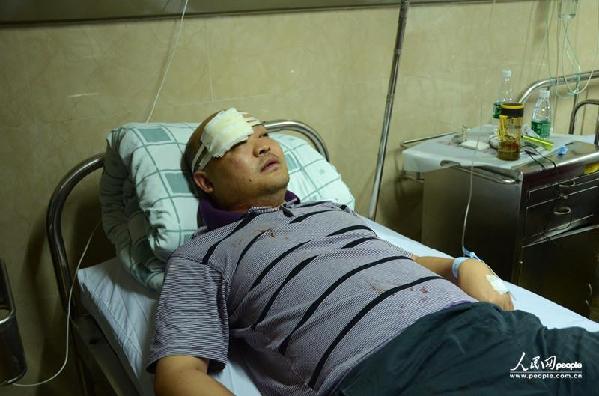 探訪廣州白云爆炸受傷者:受驚嚇遠(yuǎn)甚于身體疼痛(圖)