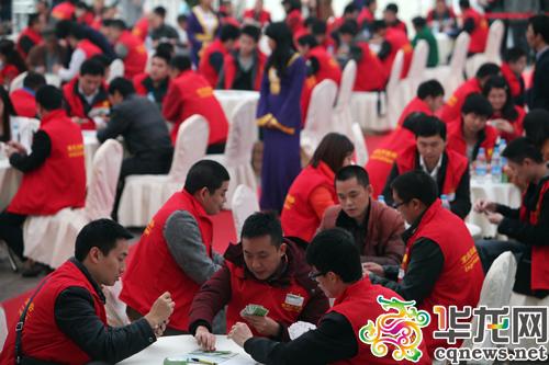 85后女子奪“斗地主”賽重慶站冠軍 爭奪百萬大獎