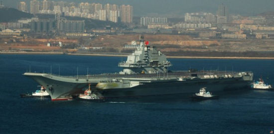 中國航母平臺第六次海試歸來 歷時9天