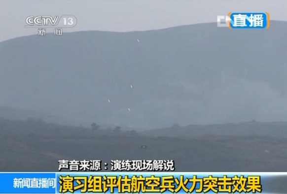 武直-10參與“2012南京對抗”實兵演練