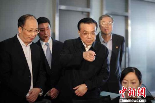 李克強天津調研考察的幾個瞬間