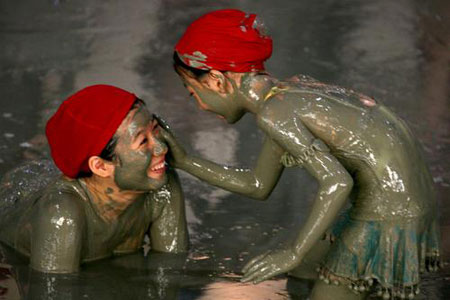 “中國死海”運城鹽湖