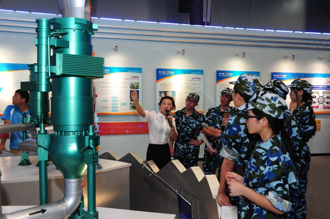 中廣核開放核電基地 參觀民眾表示很放心