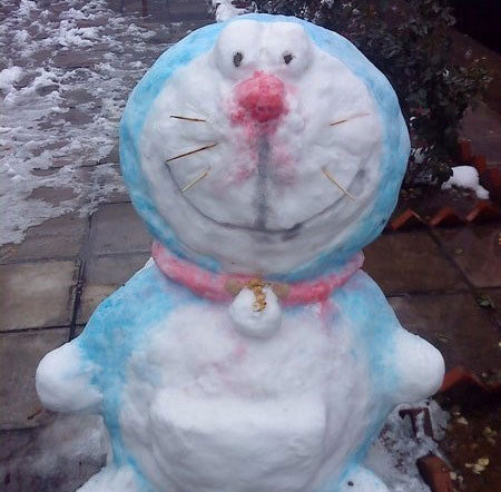 下雪啦！看看堆雪人的N種方法