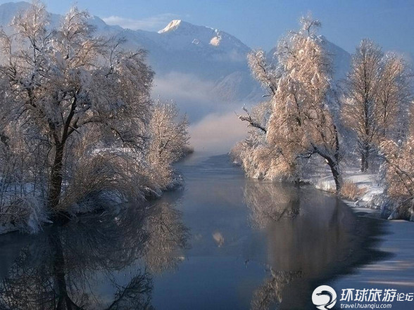 美得令人窒息的雪景(組圖)