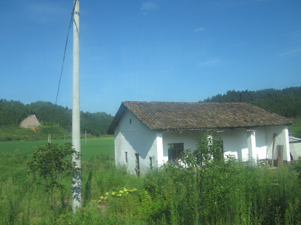 資溪處處是風景 大巴車上隨拍