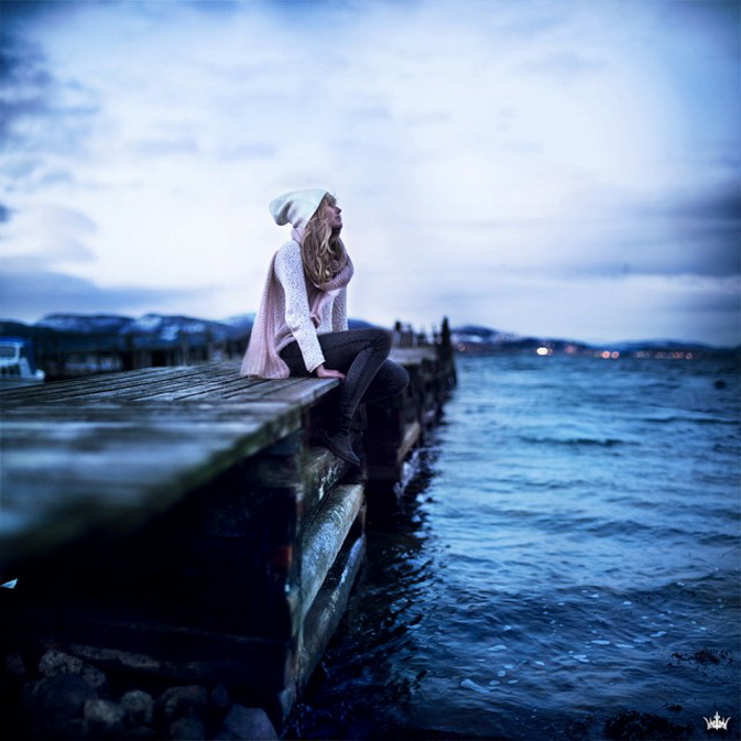 17歲美少女的夢幻自拍：北歐人像攝影 組圖