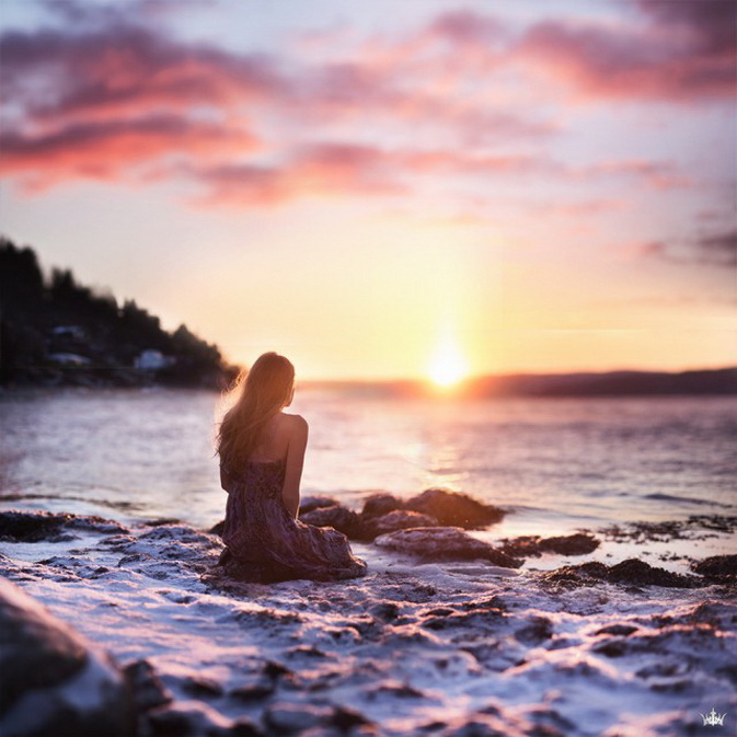 17歲美少女的夢(mèng)幻自拍：北歐人像攝影 組圖