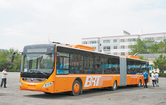 烏市BRT公交下周起陸續(xù)到位 1、3號(hào)線基本完工