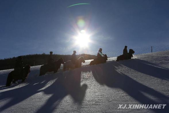 雪海孤島巡邏忙