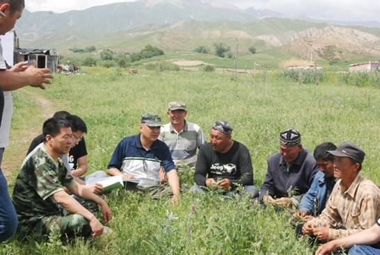 格干牧業村貧困戶喜牽“扶貧牛”