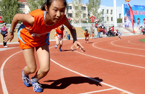 克拉瑪依：“小小奧運”迎國慶