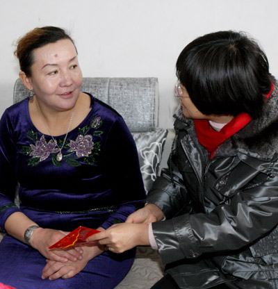 克拉瑪依市殘聯開展“送文化進農村”活動