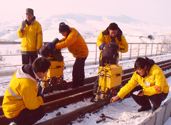 春運鐵道線上的鋼軌“保護神” 為春運構筑安全坦途