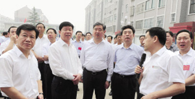 山東推進生態(tài)文明鄉(xiāng)村建設 與會人員來看濱州