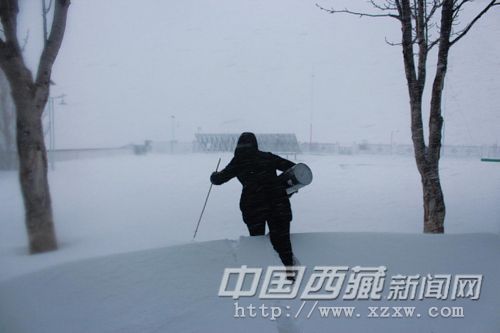 日喀則市強降雪預警升級為橙色