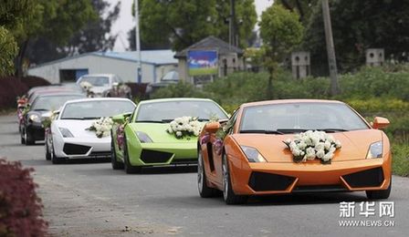 豪華婚車隊