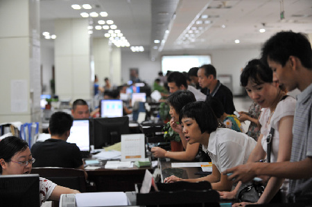 部分地方基層窗口行業服務調查