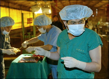 South Korean cloning pioneer Hwang Woo-Suk (R) has denied fabricating key parts of his landmark research on the production of patient-specific stem cell(AFP/File