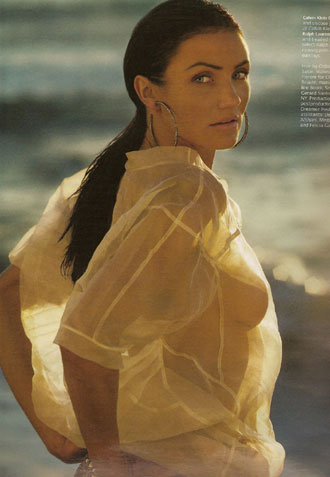 Cameron Diaz in W magazine