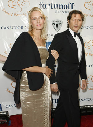 Celebs arrive for a gala of Nemcova's 