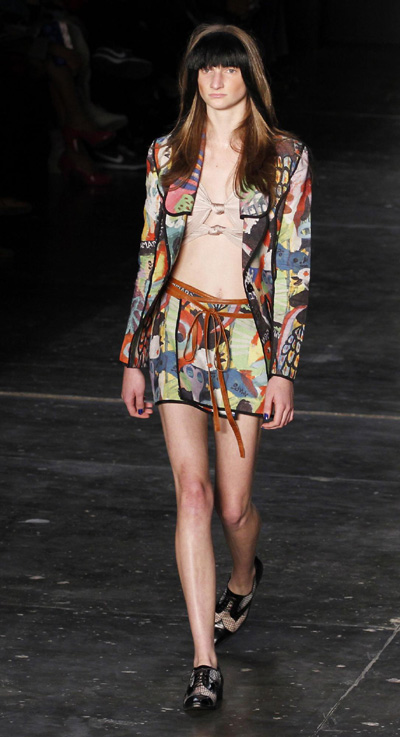 Gisele Bundchen present creation at Sao Paulo Fashion Week