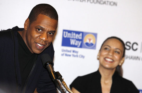 Jay-Z gives back