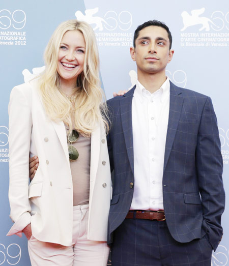 Hudson, Watts promote 'Reluctant Fundamentalist' in Venice