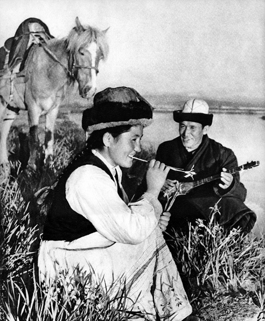 People of Kazak ethnic group