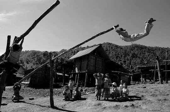 People of Lahu ethnic group